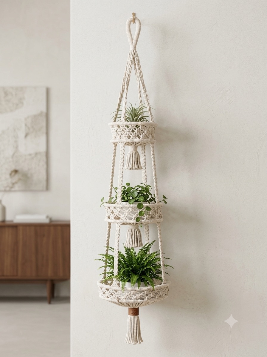 3-tier macramé